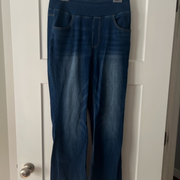 Halara Flex High Waisted boot cut Jeans large tall - Picture 2 of 2